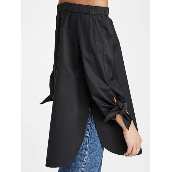 Tibi Satin Poplin Tunic - Picture 5 of 7